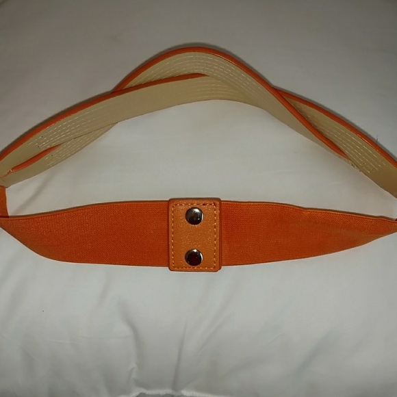 VTG Tangerine Swirls Stretch Belt - Picture 4 of 4